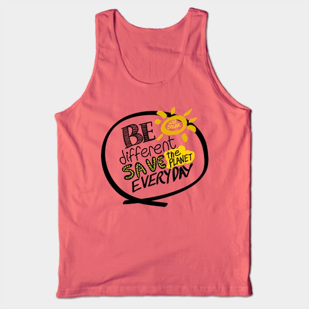 Save the planet everyday Tank Top by stephenignacio